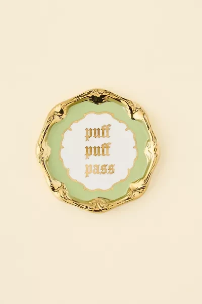 Cosette Ornate Ceramic Ashtray