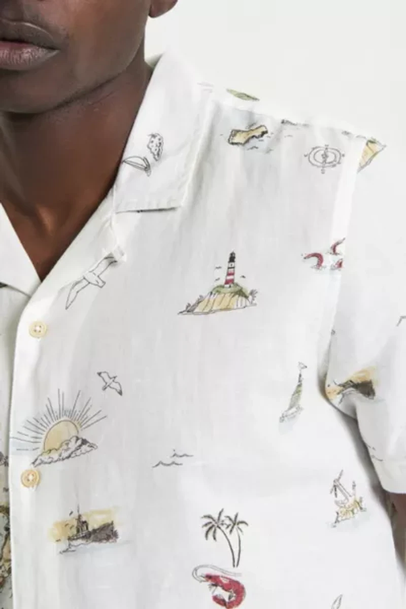 Ben Sherman Brighton To Amalfi Camp Shirt