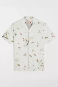 Ben Sherman Brighton To Amalfi Camp Shirt