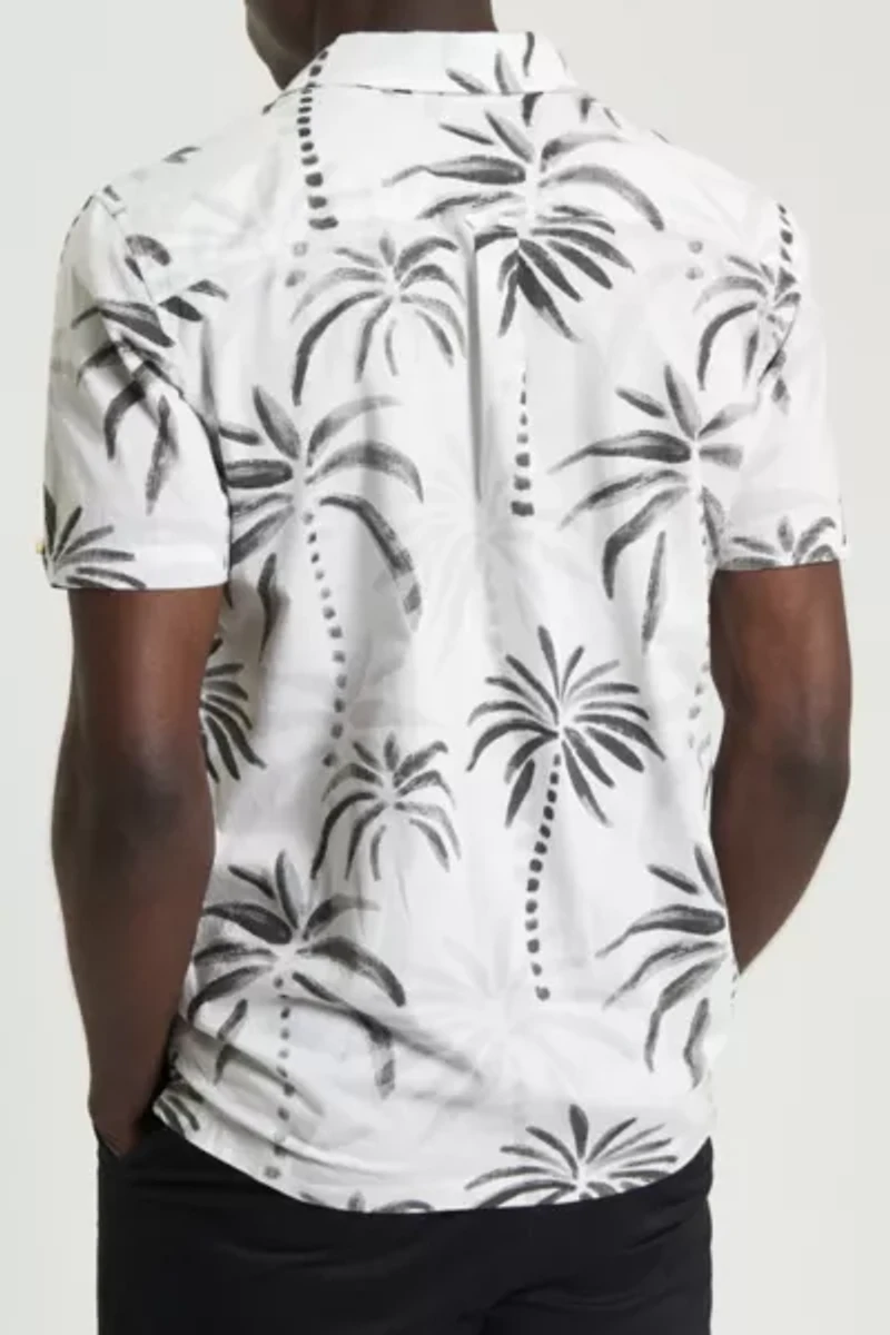 Ben Sherman Palm Tree Camp Shirt