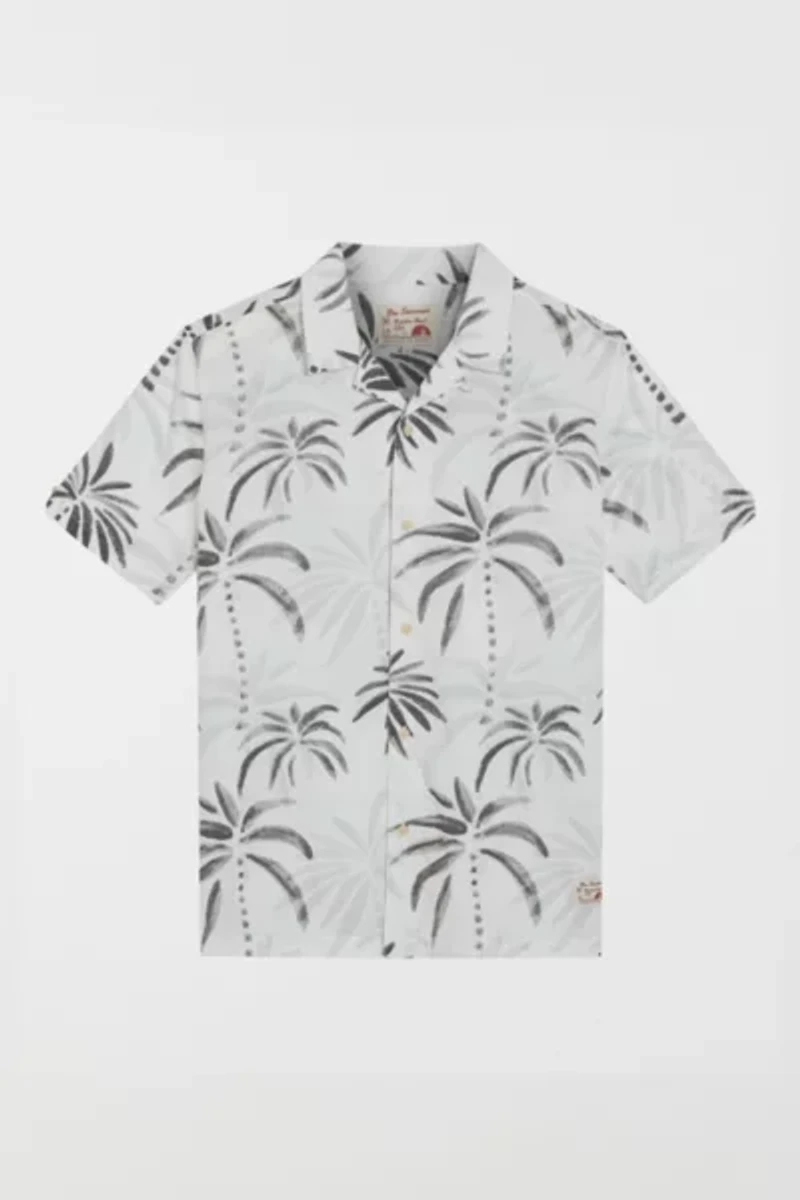 Ben Sherman Palm Tree Camp Shirt