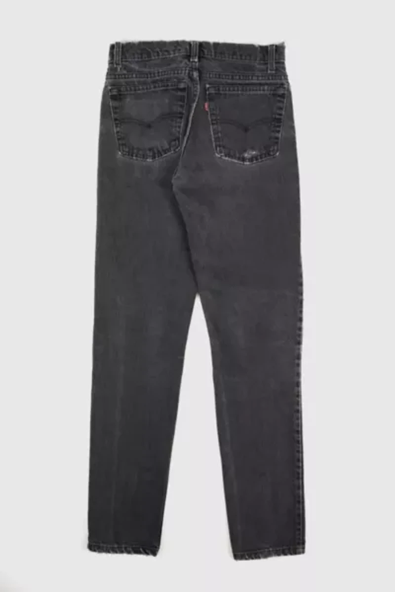 Vintage Distressed Levi's® Straight Fit Jeans