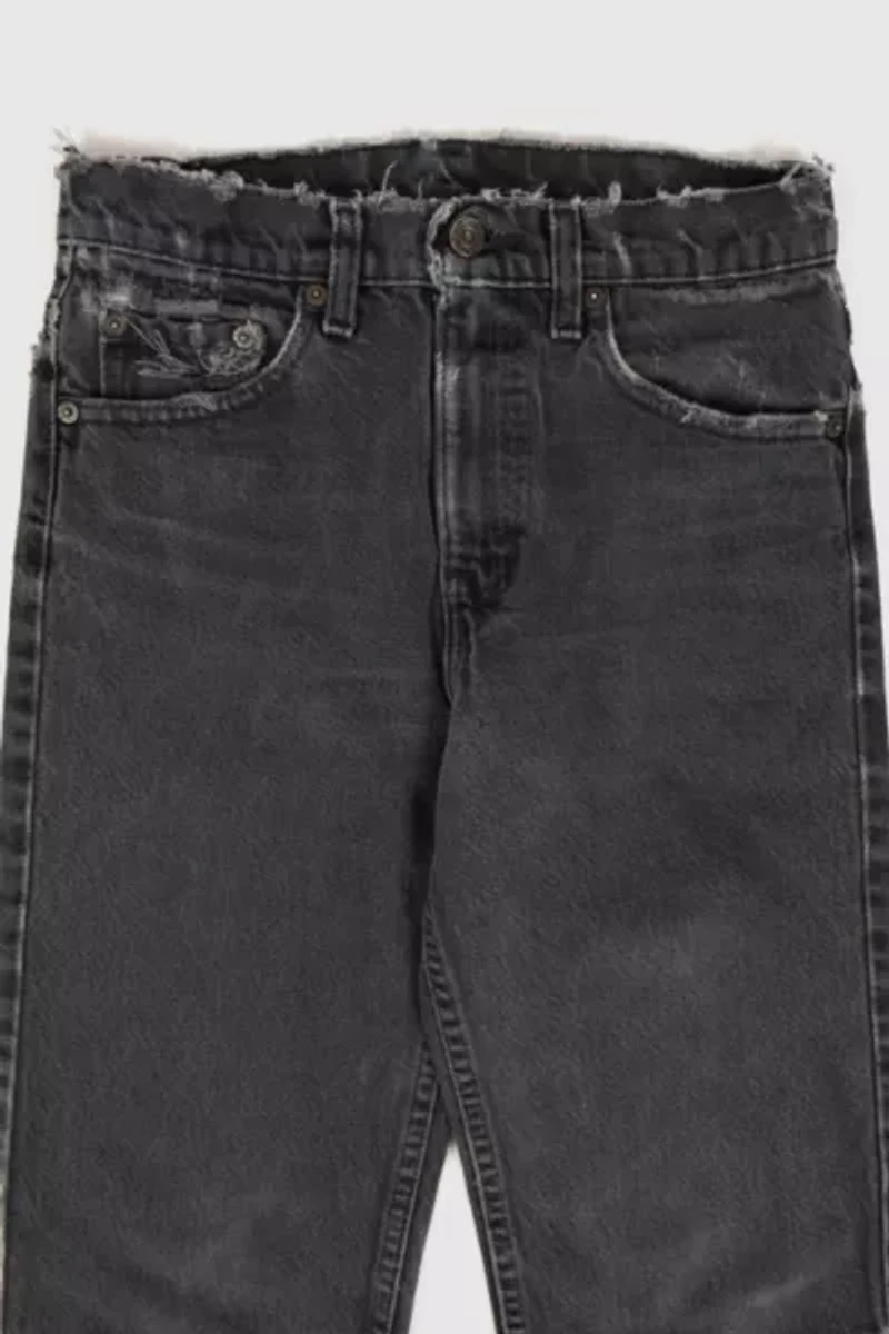 Vintage Distressed Levi's® Straight Fit Jeans