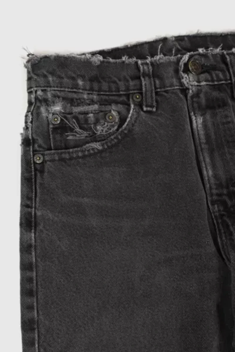 Vintage Distressed Levi's® Straight Fit Jeans