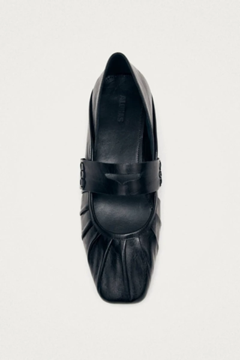 ALOHAS Bargo Leather Loafer Ballet Flat