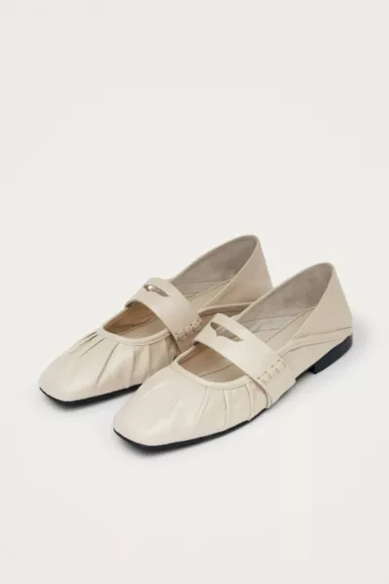 ALOHAS Bargo Leather Loafer Ballet Flat