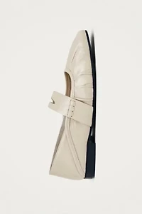 ALOHAS Bargo Leather Loafer Ballet Flat