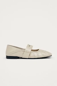 ALOHAS Bargo Leather Loafer Ballet Flat
