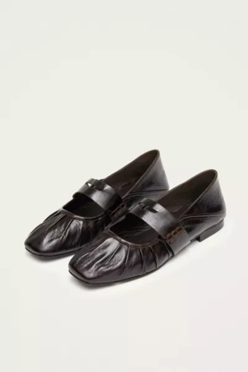 ALOHAS Bargo Leather Loafer Ballet Flat