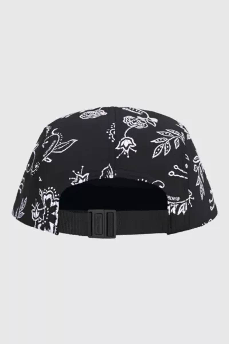 Supreme Floral Jacquard Camp Cap