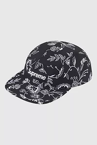 Supreme Floral Jacquard Camp Cap
