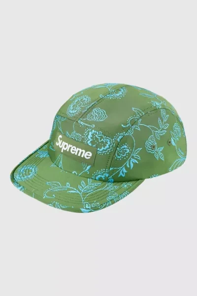 Supreme Floral Jacquard Camp Cap