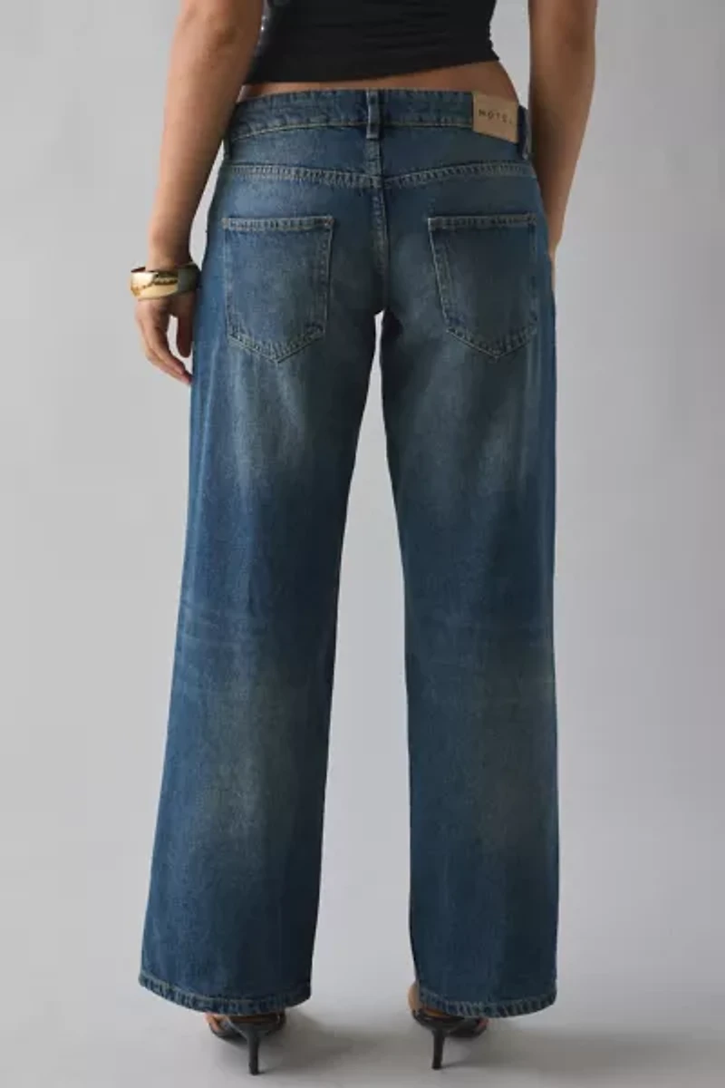 Motel Parallel Low-Rise Loose Jean