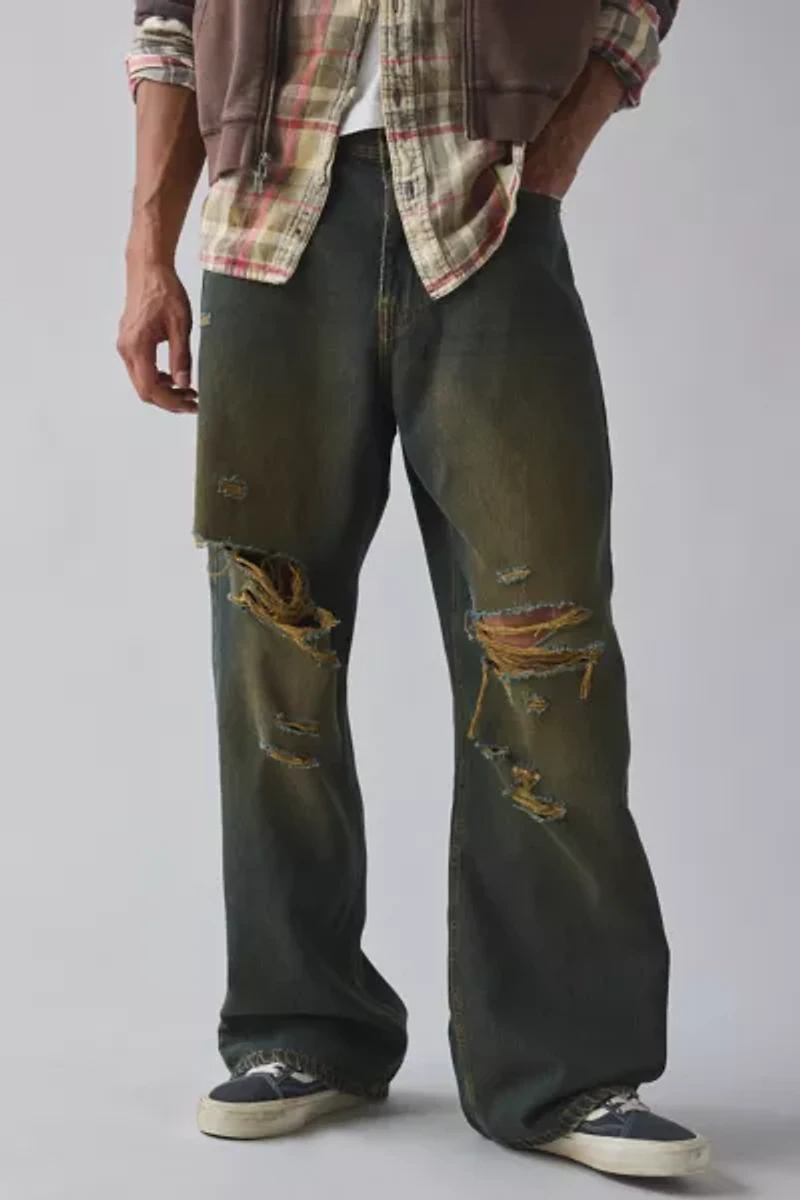 BDG Nitro Destructed Baggy Fit Jean