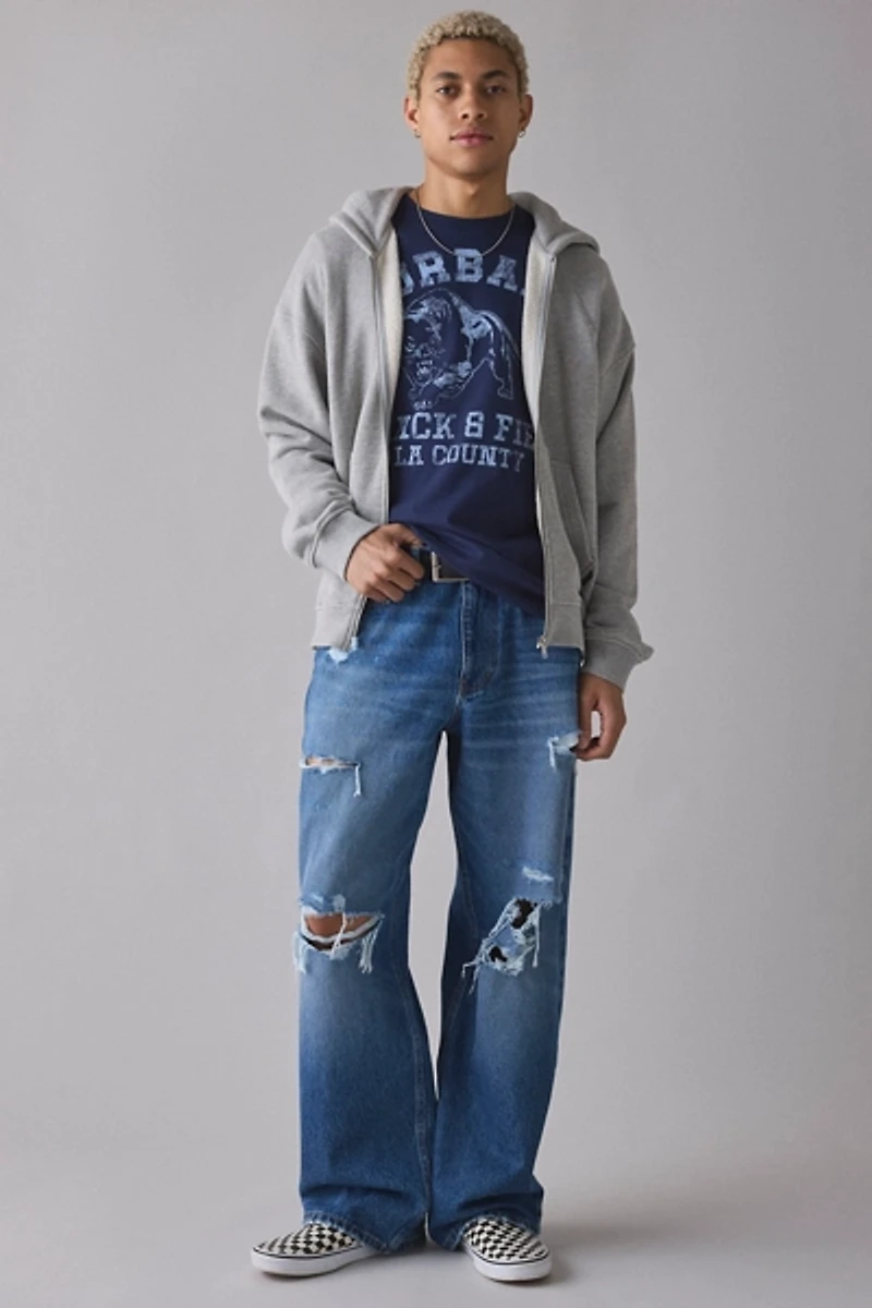 BDG Nitro Destructed Baggy Fit Jean