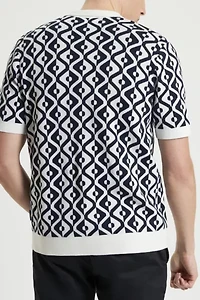 Ben Sherman Tile Jacquard Resort Shirt