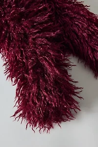 Shaggy Faux Fur Scarf
