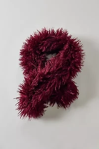 Shaggy Faux Fur Scarf