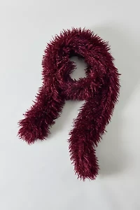 Shaggy Faux Fur Scarf