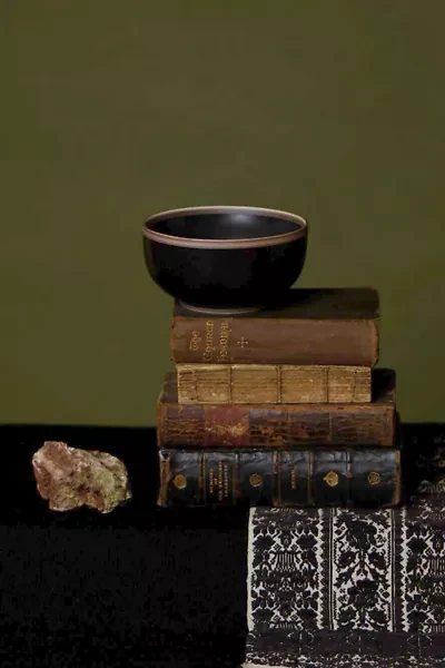 Middle Kingdom Rimmed Hermit Soup Bowl - Set of 4