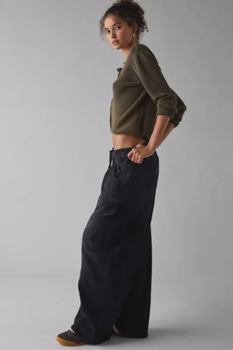 BDG Station Cocoon Baggy Barrel Leg Cargo Jean
