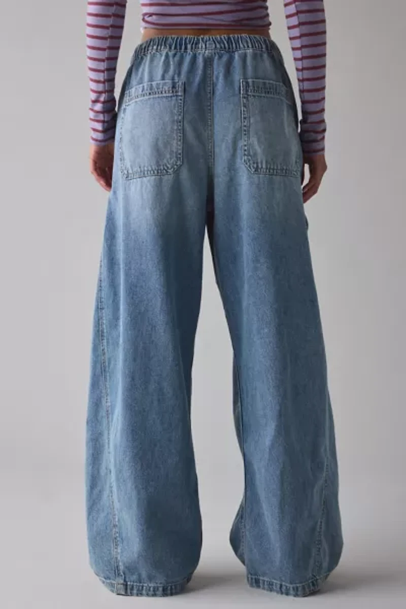 BDG Station Cocoon Baggy Barrel Leg Cargo Jean