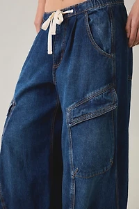 BDG Station Cocoon Baggy Barrel Leg Cargo Jeans