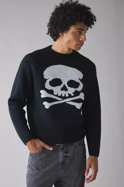UO Graphic Knit Crew Neck Sweater