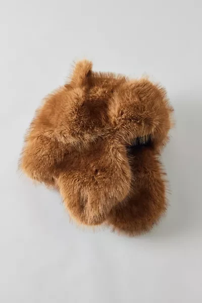 Faux Fur Teddy Trapper Hat