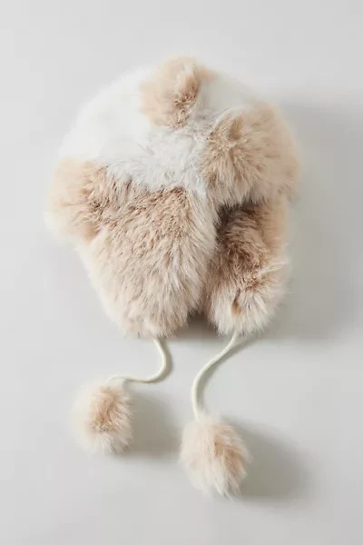 Faux Fur Ear Flap Trapper Hat