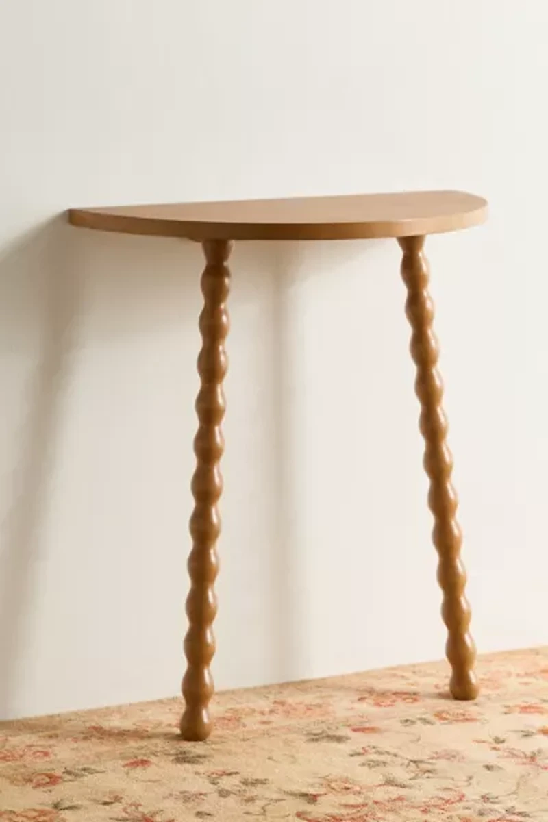Willow Wood Wall-Mounted Entryway Table