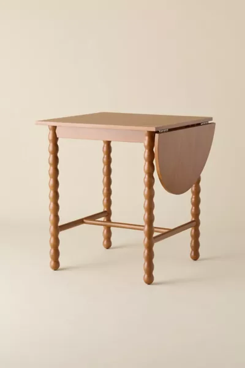 Willow Wood Extendable Counter-Height Dining Table