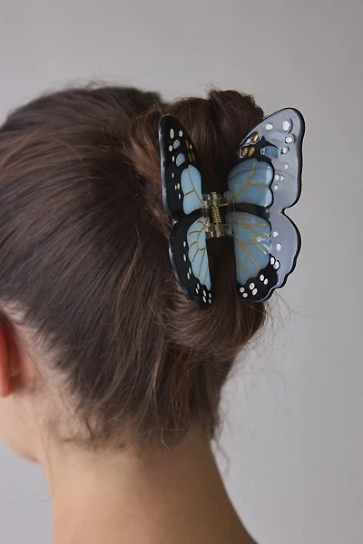 Solar Eclipse Hand Painted Claw Clip