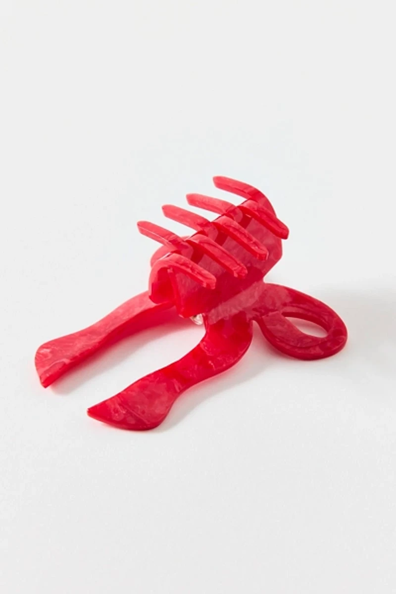 Solar Eclipse Hand Painted Claw Clip