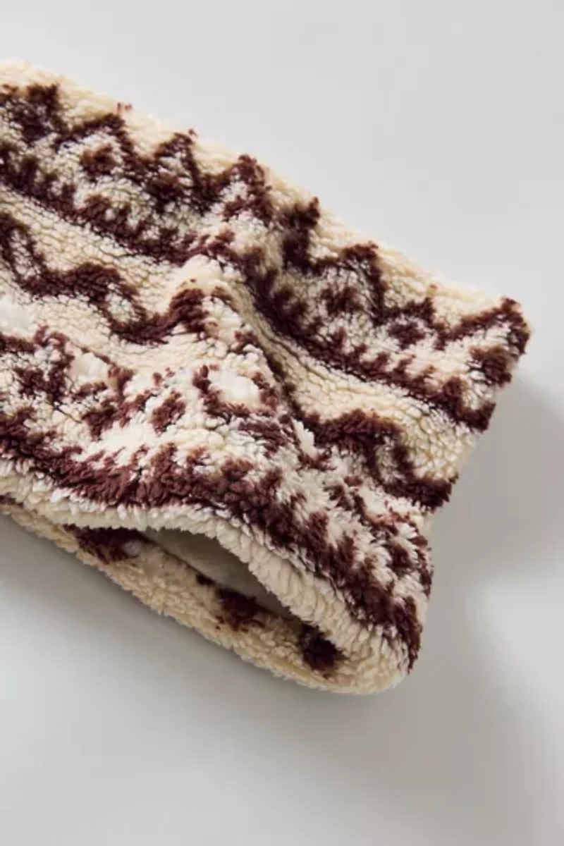Mylo Patterned Fleece Beanie