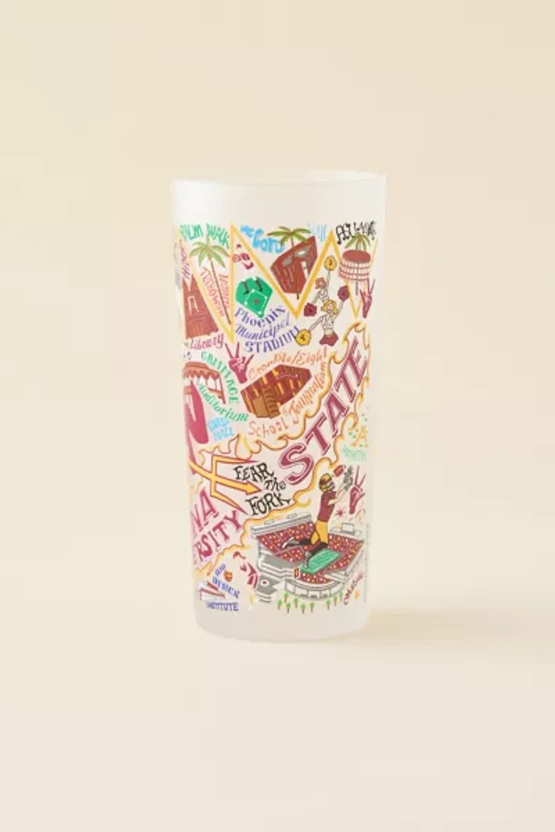 catstudio Collegiate Drinking Glass