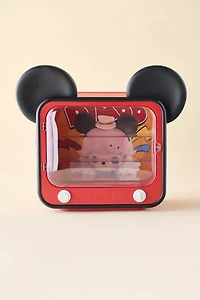 POP MART DIMOO WORLD X Disney Series TV Set Luminous Display Container