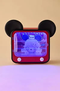 POP MART DIMOO WORLD X Disney Series TV Set Luminous Display Container