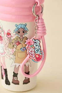 POP MART Peach Riot Rush Hour Series Straw Tumbler Cup
