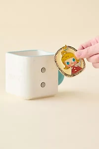 POP MART Molly Anniversary Statues Classical Retro 2 Series Picture Frame Ceramic Mug