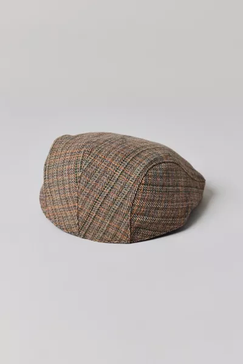 Houndstooth Newsboy Hat