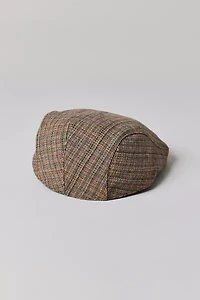 Houndstooth Newsboy Hat