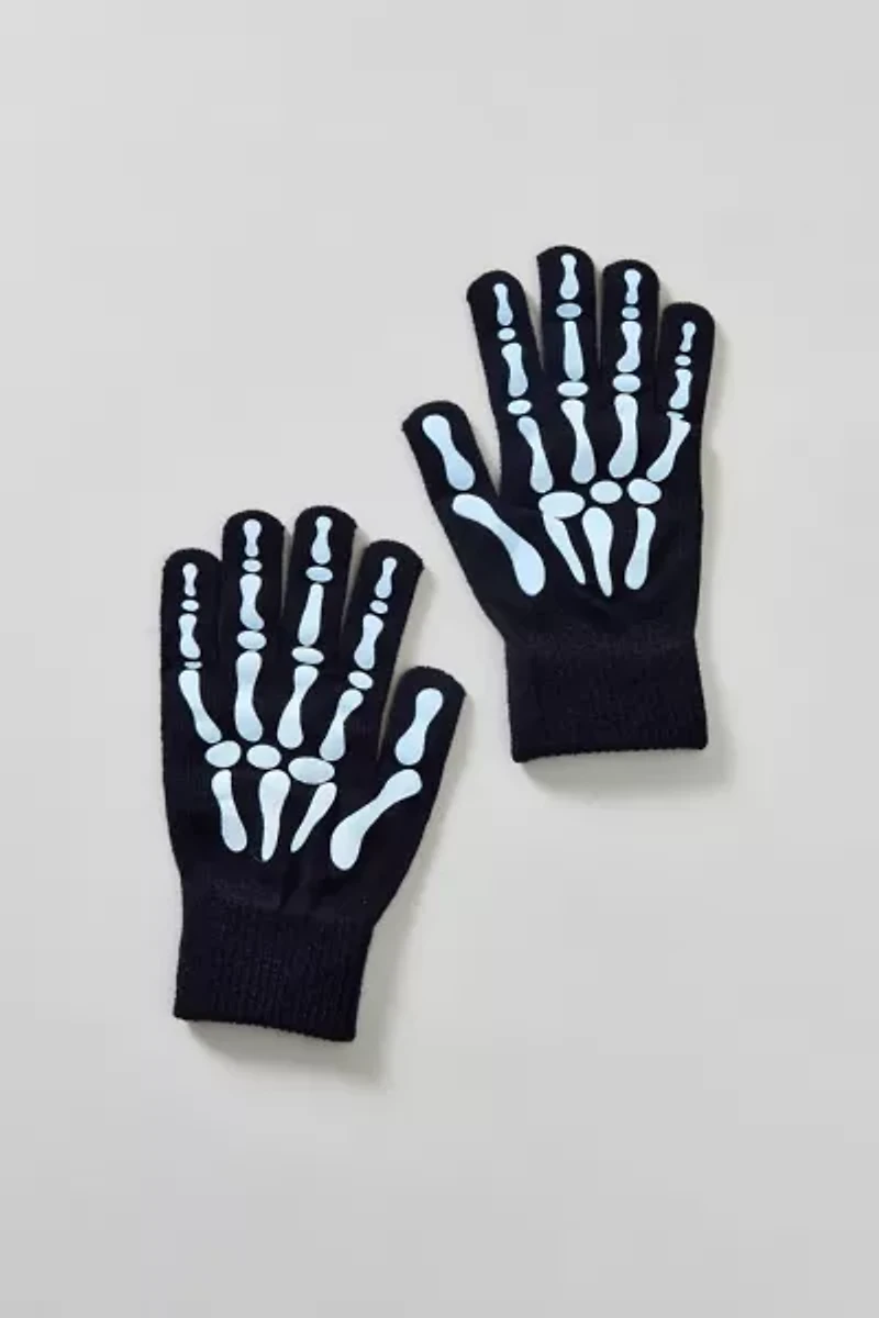 Skeleton Knit Glove