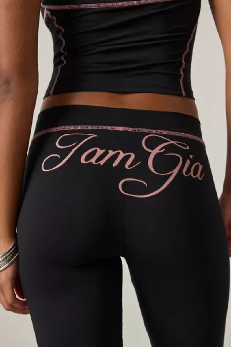 I.AM.GIA Blare Low-Rise Flare Track Pant