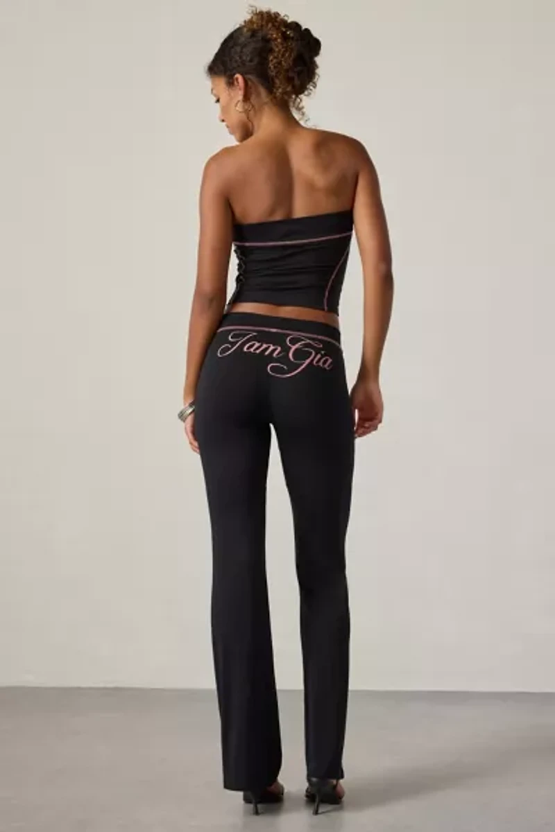 I.AM.GIA Blare Low-Rise Flare Track Pant