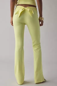 I.AM.GIA Morgana 2.0 Foldover Low-Rise Flare Pant