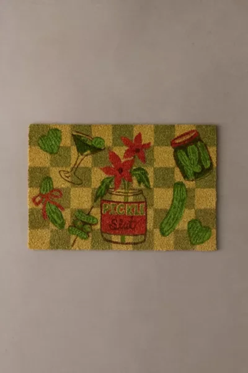 Big Dill Pickle Coir Doormat