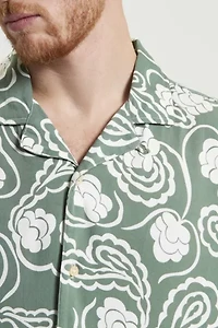 Ben Sherman Paisley Swirl Print Casual Button Down Shirt