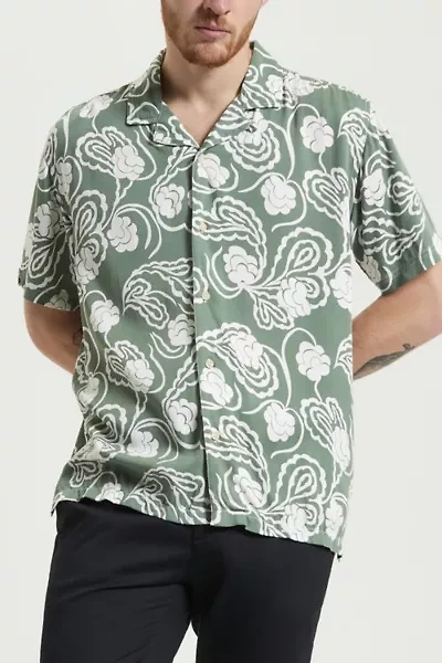 Ben Sherman Paisley Swirl Print Casual Button Down Shirt