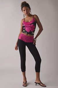 I.AM.GIA Adella Lace Trim Capri Pant